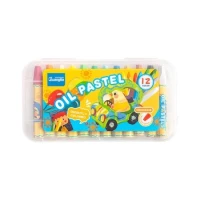Crayon Guangbo 12 Colors HWH04548 / Oil Pastel / Krayon 12 Warna